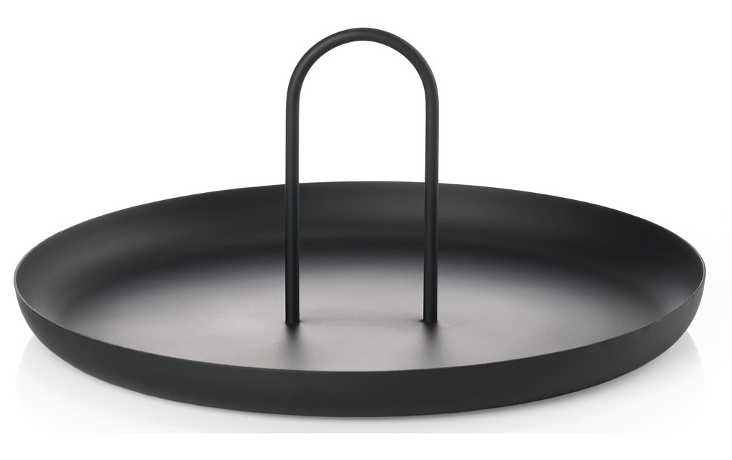 Zone Denmark Plateau de service Single 30 cm, Noir