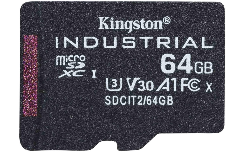 Kingston Carte microSDHC Industrial UHS-I 64 GB