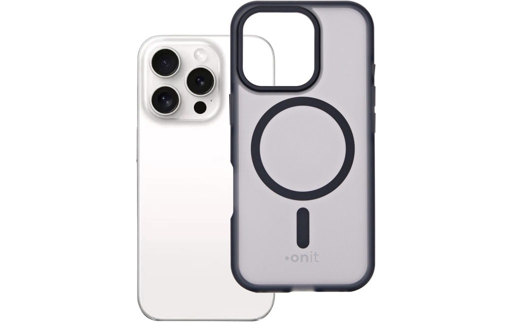 onit Coque arrière Armorix iPhone 16 Pro Noir mat