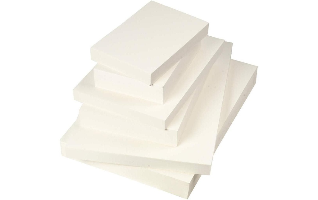 Creativ Company Papier aquarelle 600 feuilles assortis