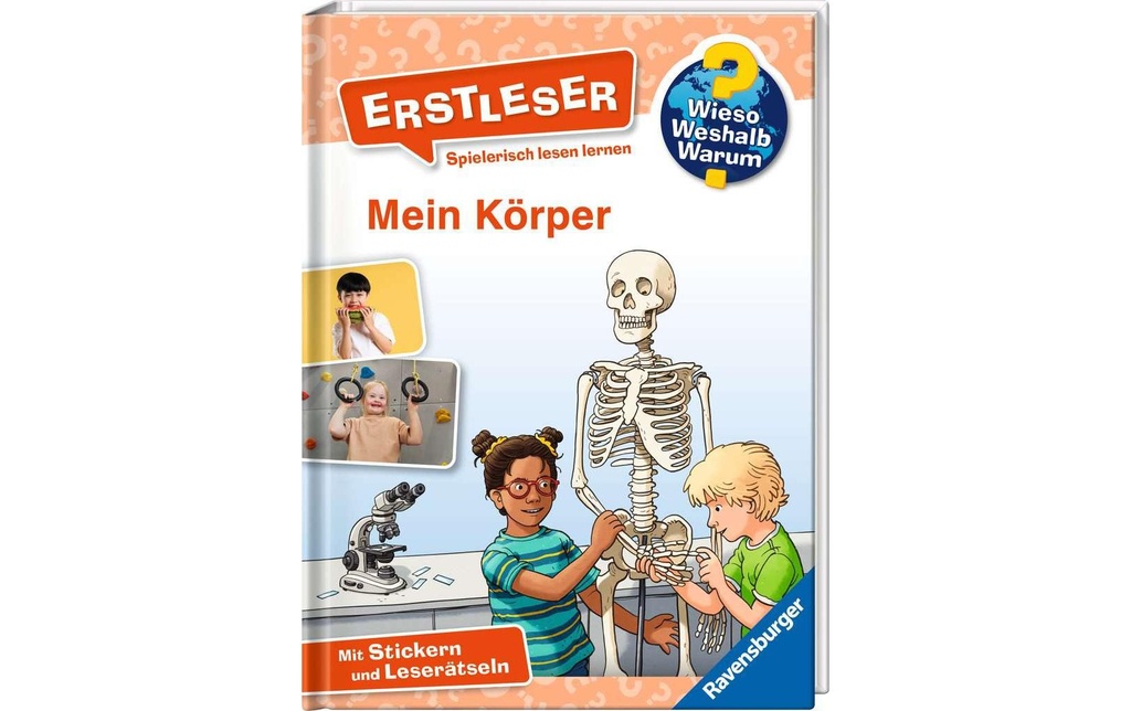 Ravensburger Livres pratiques pour enfants WWW Premier lecteur: Mon corps