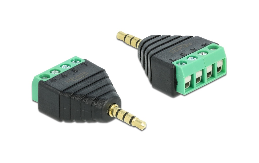 Delock Adaptateur audio 4 Pin jack 3.5 mm - Non confectionné