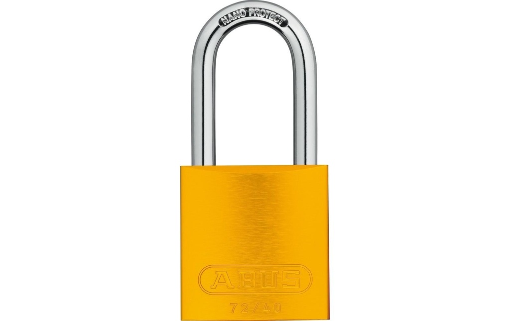 Abus Cadenas 72/40HB40 Jaune Aluminium