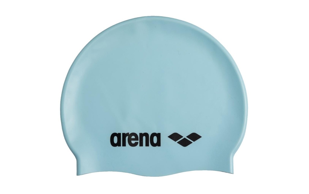 Arena Bonnet de bain Classic Silicone Cap, Bleu