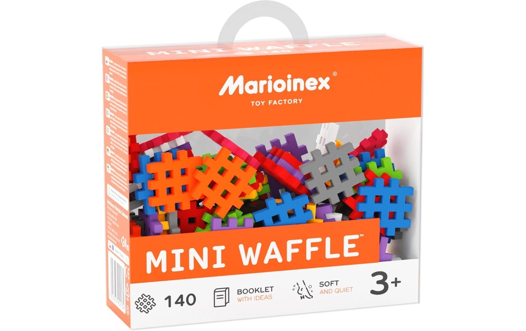 Max Bersinger Modules de construction Marioinex Mini Waffle - 140 pièces
