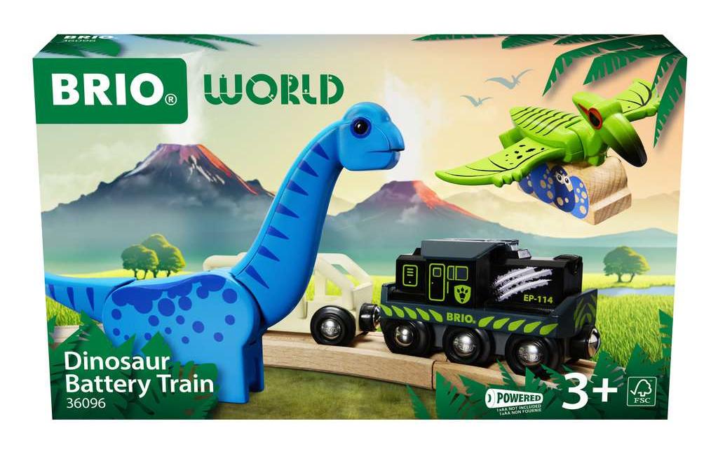 BRIO Dinosaur Battery Train