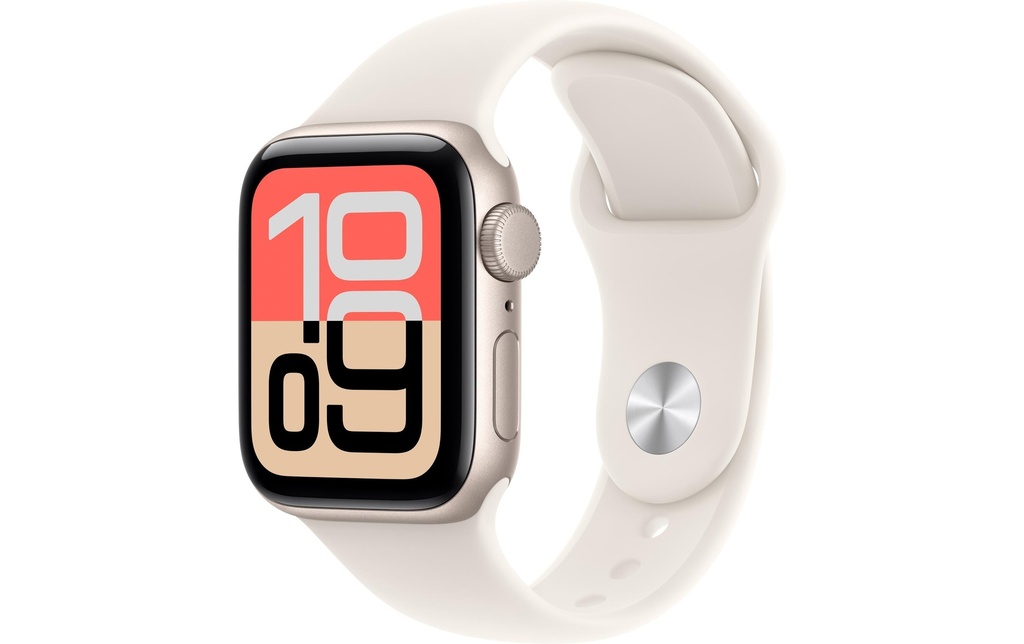 Apple Watch SE 3 40 mm GPS Sport Band Starlight S/M