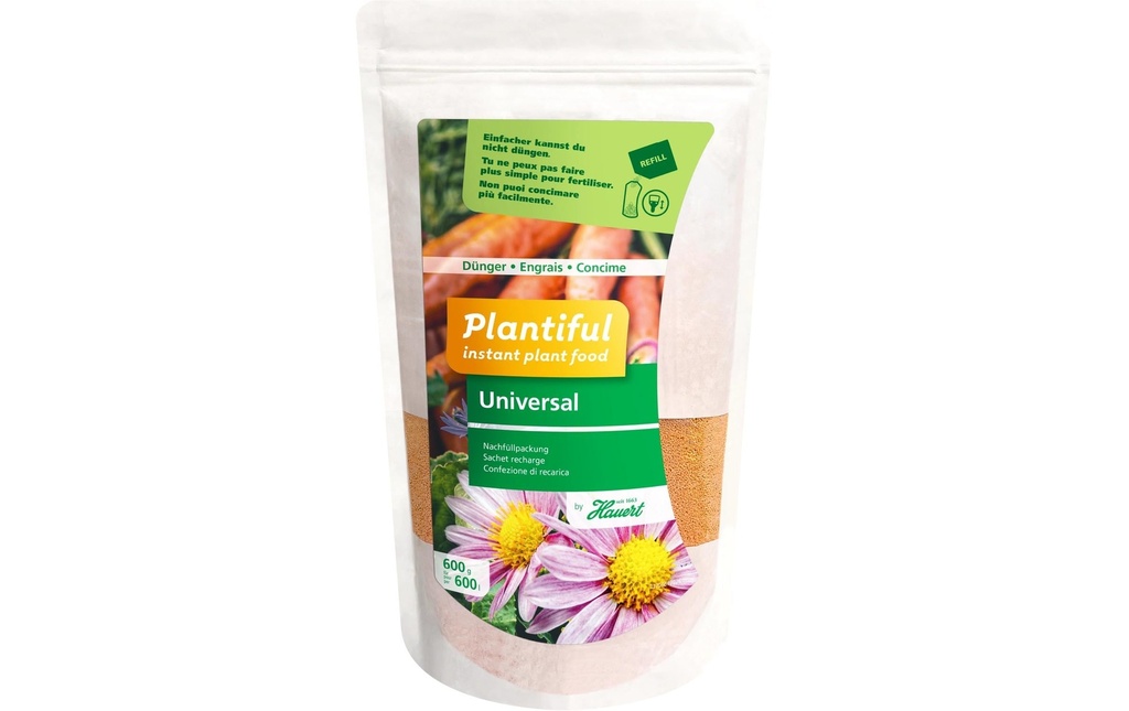 Hauert Engrais Recharge universelle Plantiful 600 g