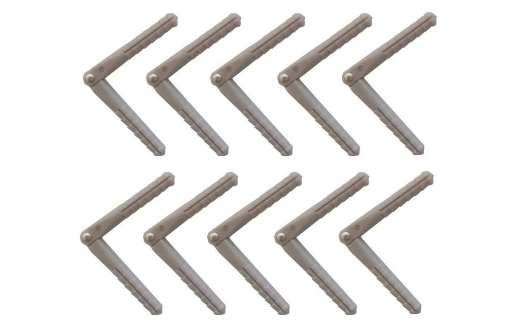 OEM Charnière à goupille 2.5 x 43 mm, dix pièces
