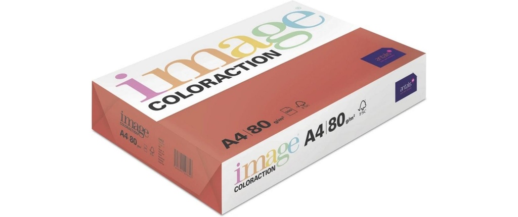 Image Papier pour photocopie Image Coloraction 80 g/m² A4, Rouge intense