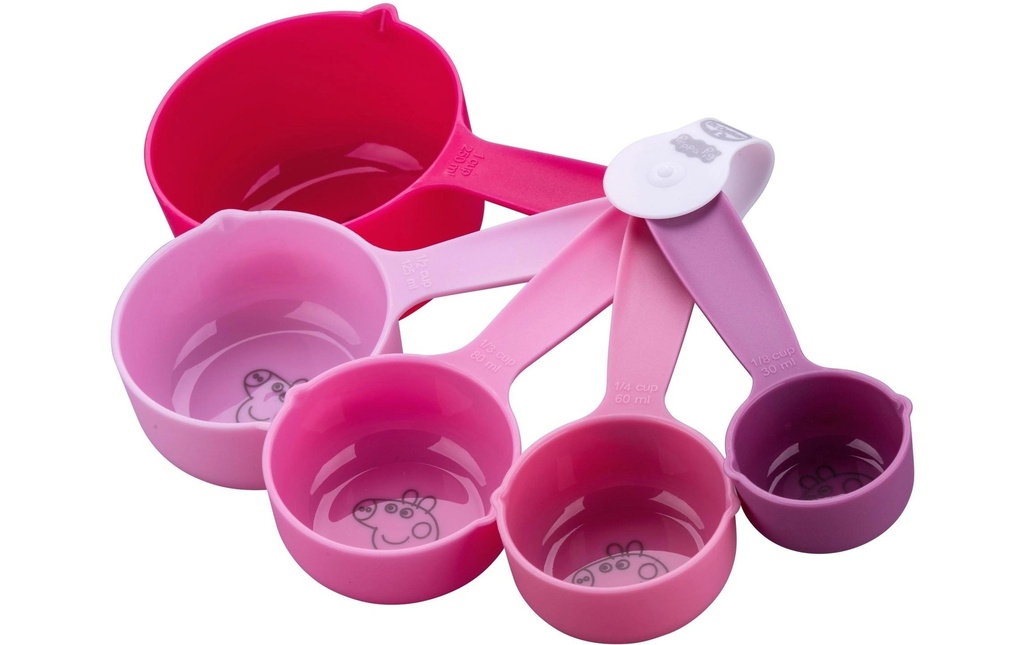 Dr.Oetker Cuillère à mesurer Peppa Pig 5.15 dl, Rose/Rose