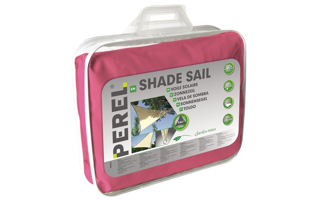 Perel Voile d’ombrage 500 cm, triangle