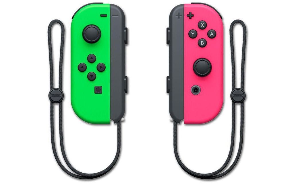 Nintendo Manette pour Switch Joy-Con Set néon-vert / néon-rose