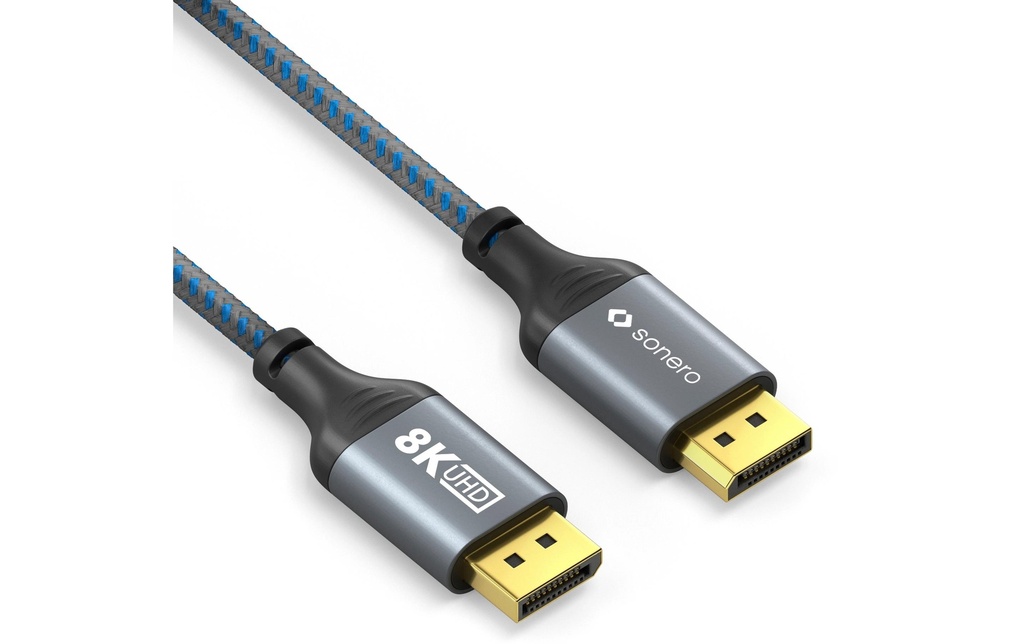 sonero Câble 8K DisplayPort - DisplayPort, 1 m