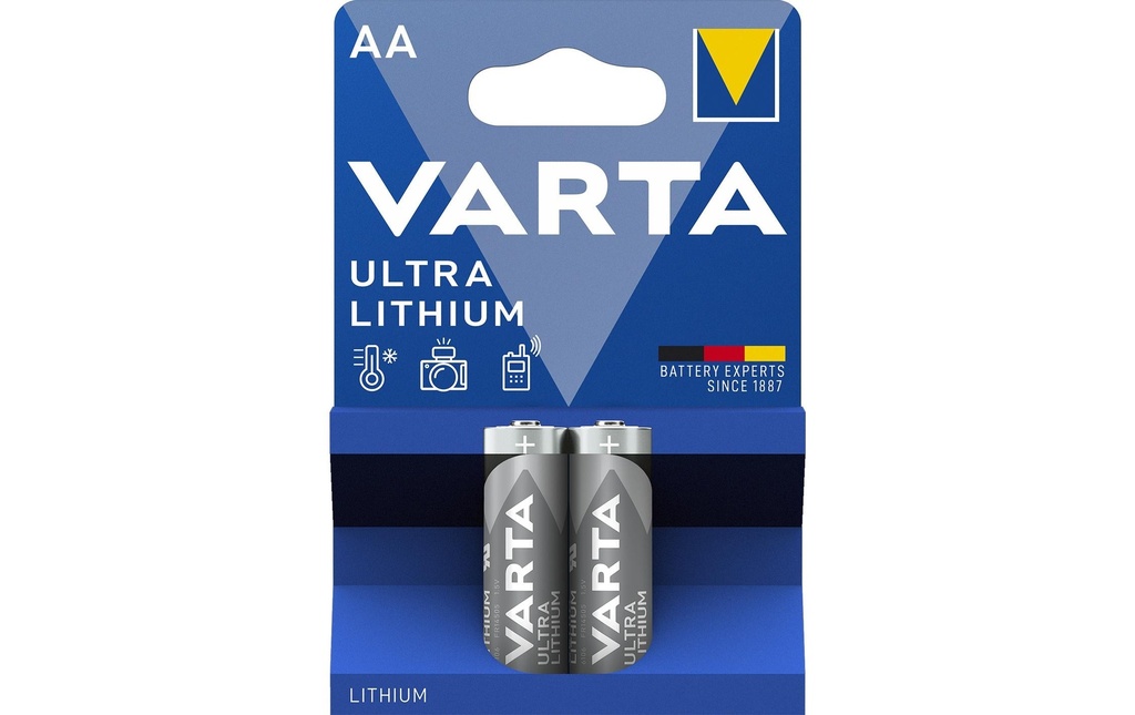 Varta Pile Ultra Lithium AA , 2 Pièce/s