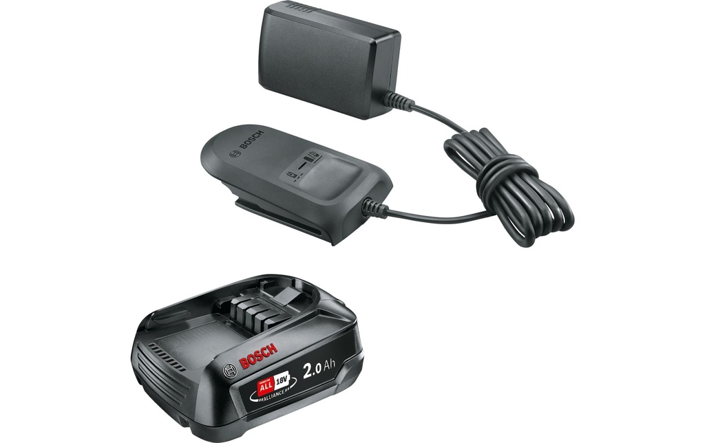 Bosch Batterie Kit 18 V, 2Ah+AL18 V-20