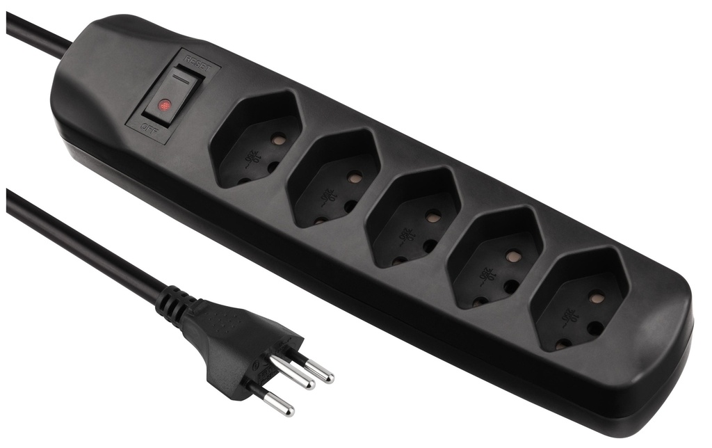 FURBER.power Bloc multiprises 5x T13 avec interrupteur