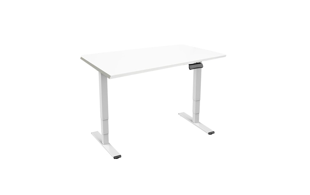 Contini RAL 9016 1.6 x 0.8 m Blanc avec plateau blanc
