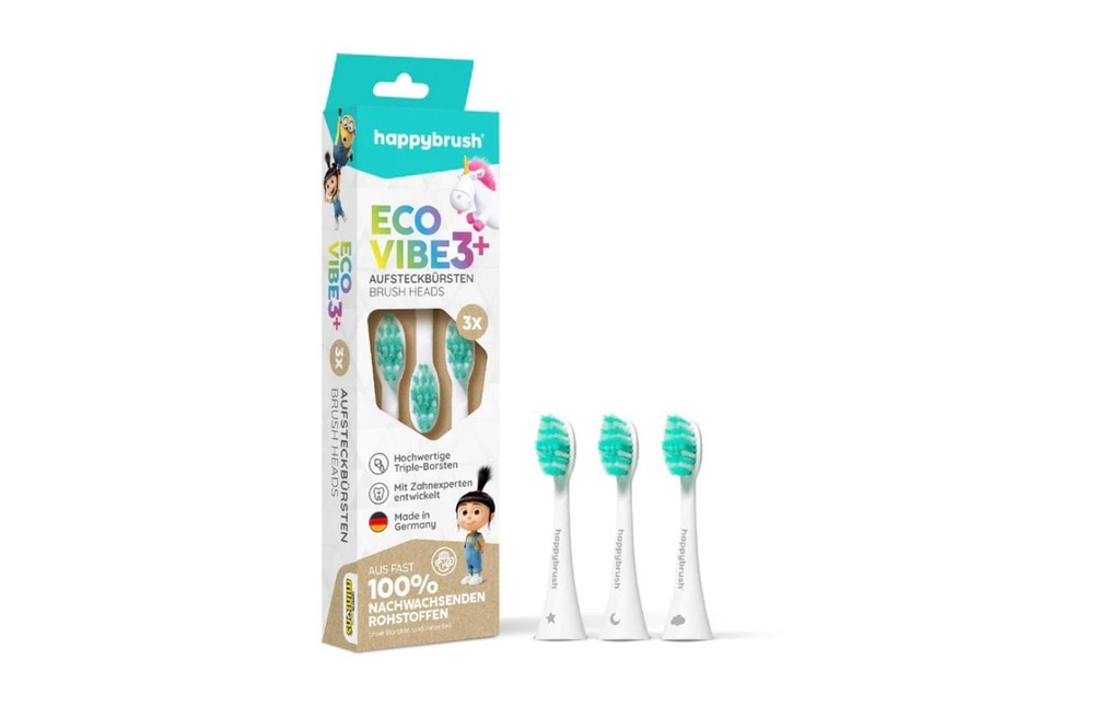 happybrush Eco Vibe 3 Agnes 3 pièces
