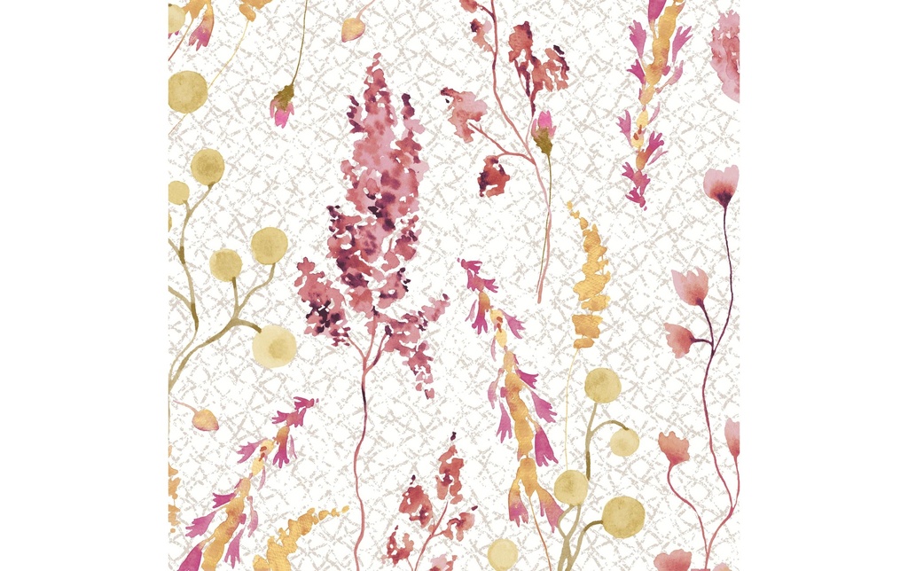 Paper + Design Serviettes Fleurs d'automne 33 cm x 33 cm, 20 Pièce/s