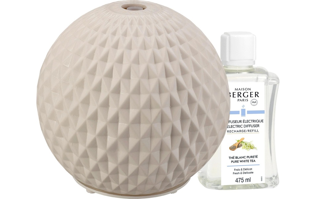 Maison Berger Désodorisant Sphère Thé blanc