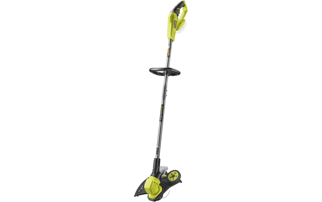 RYOBI Débroussailleuse sans fil avec guidage de roue, Solo RY18LT33A-0