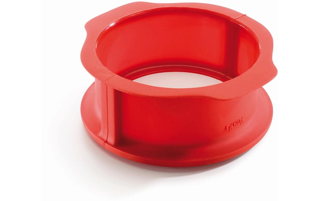 Lékué Moule à charnière avec plaque en céramique, silicone / céramique, 15 cm