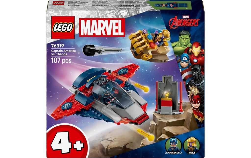 LEGO® Marvel Captain America vs. Thanos 76319