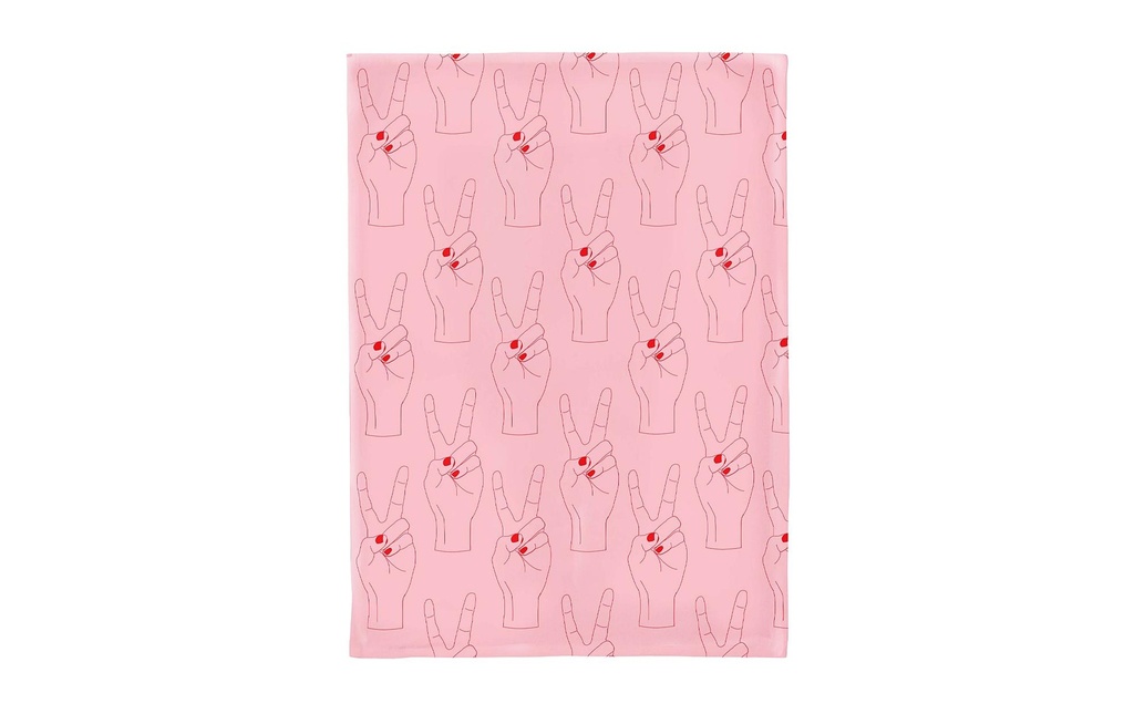 Chic Mic Torchon pour la vaisselle Paix 50 x 70 cm