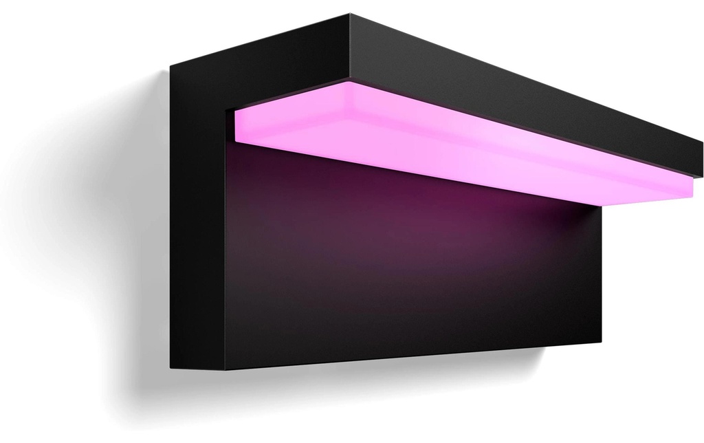 Philips Hue White & Color Ambiance Outdoor Nyro Applique murale noire