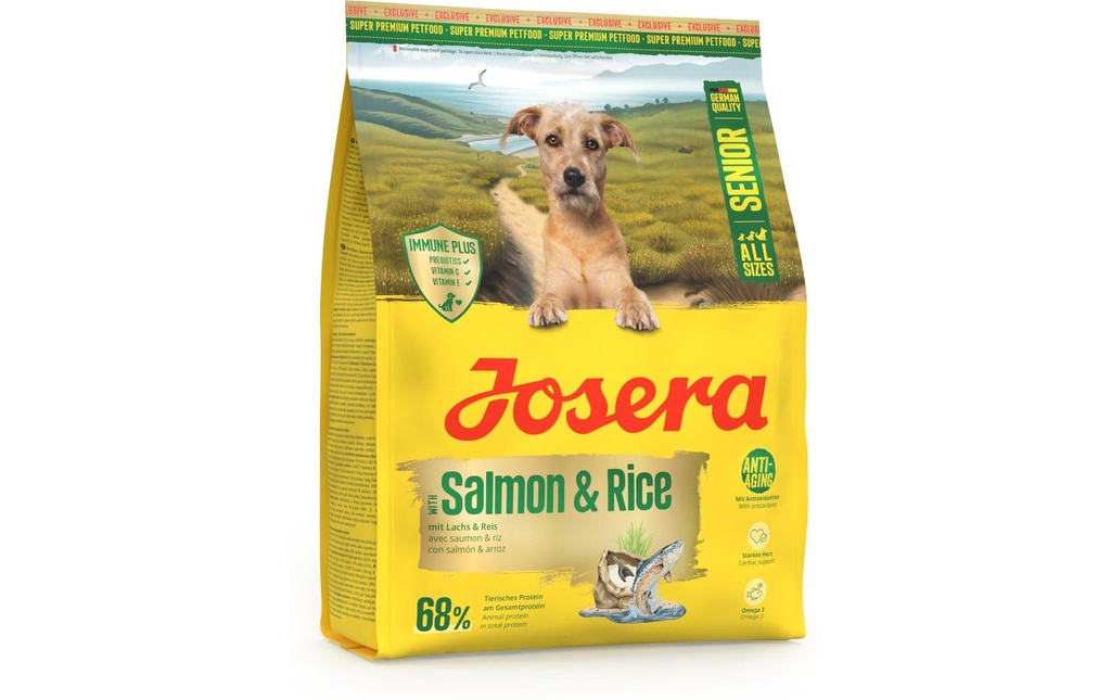 Josera Alimentation sèche Senior Salmon & Rice 900 g