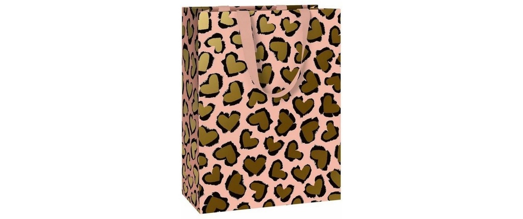 Stewo Sac cadeau Cassy 23 x 13 x 30 cm, rose