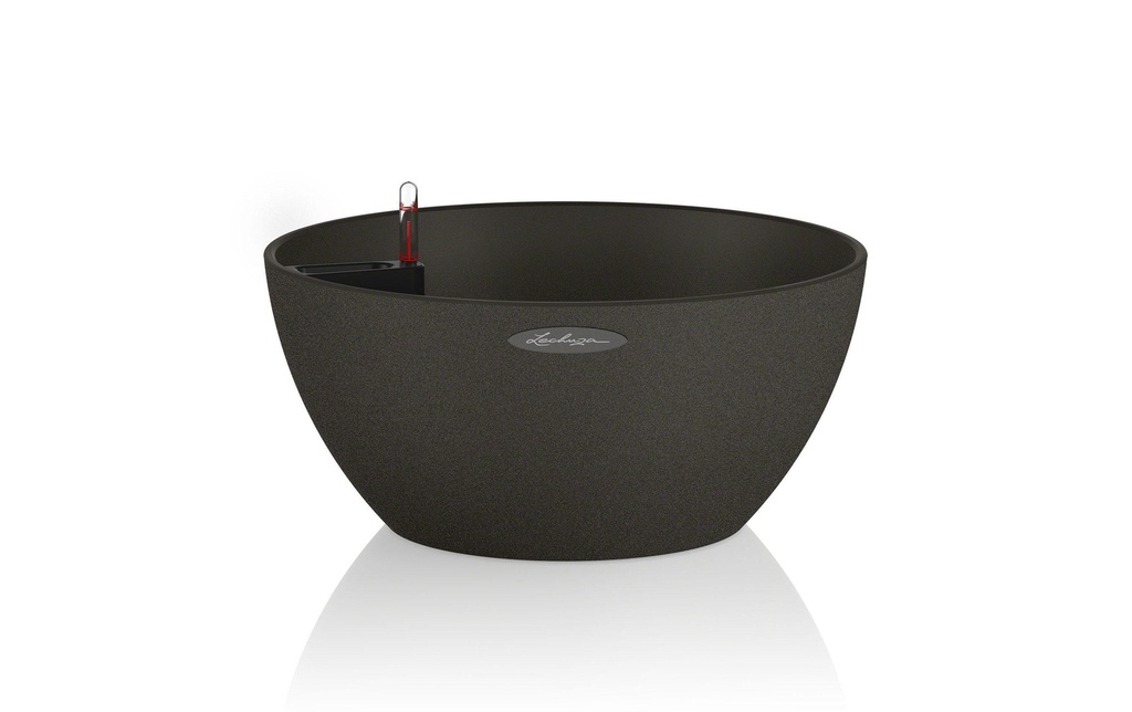 Lechuza Pot de fleur Cubeto Color 30 Noir