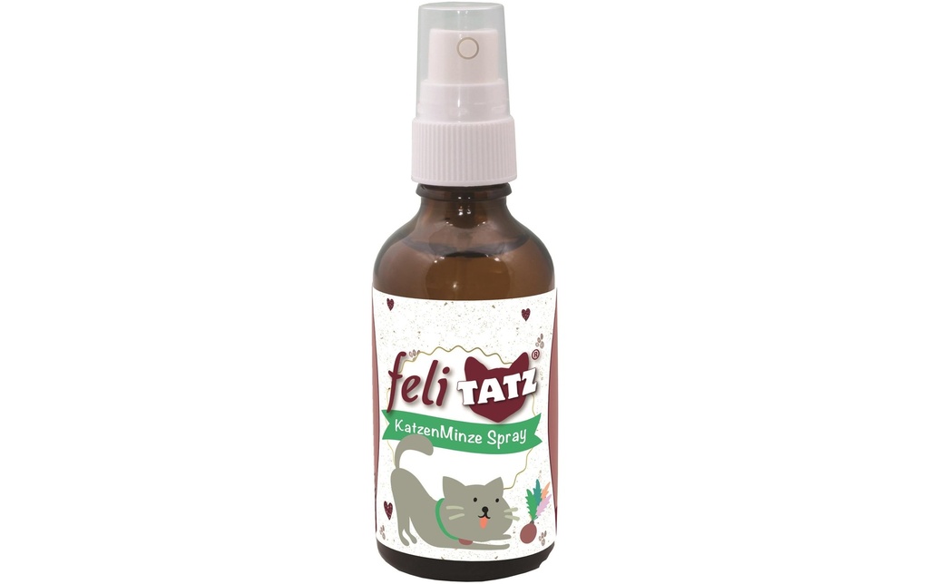 cdVet feliTATZ Menthe pour chats en spray, 50 ml