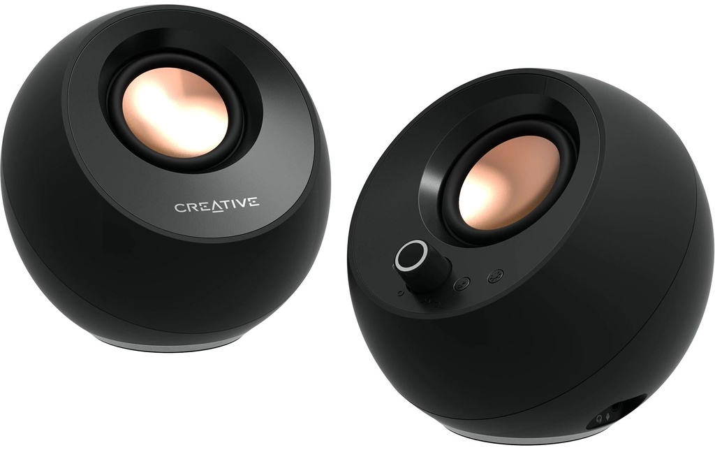 CREATIVE Haut-parleurs de PC Pebble Pro noir