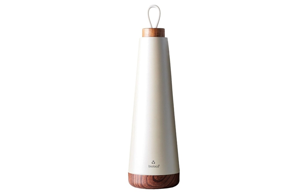 BioLoco Bouteille isotherme loop grande – Pearl 1000 ml, Blanc mat