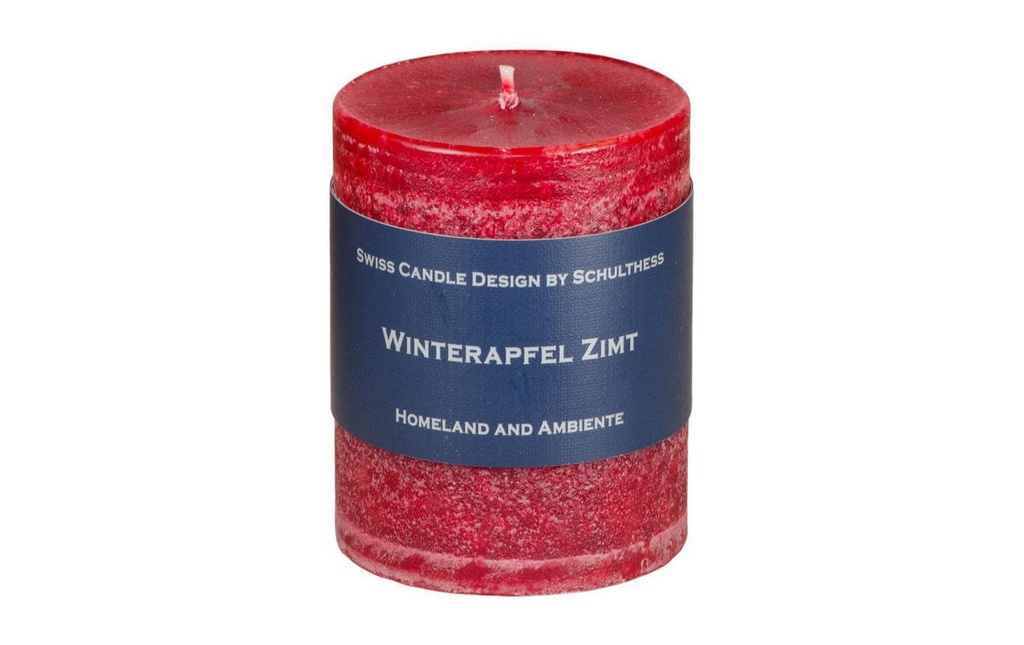 Schulthess Kerzen Bougie parfumée Pomme d'hiver cannelle 8 cm