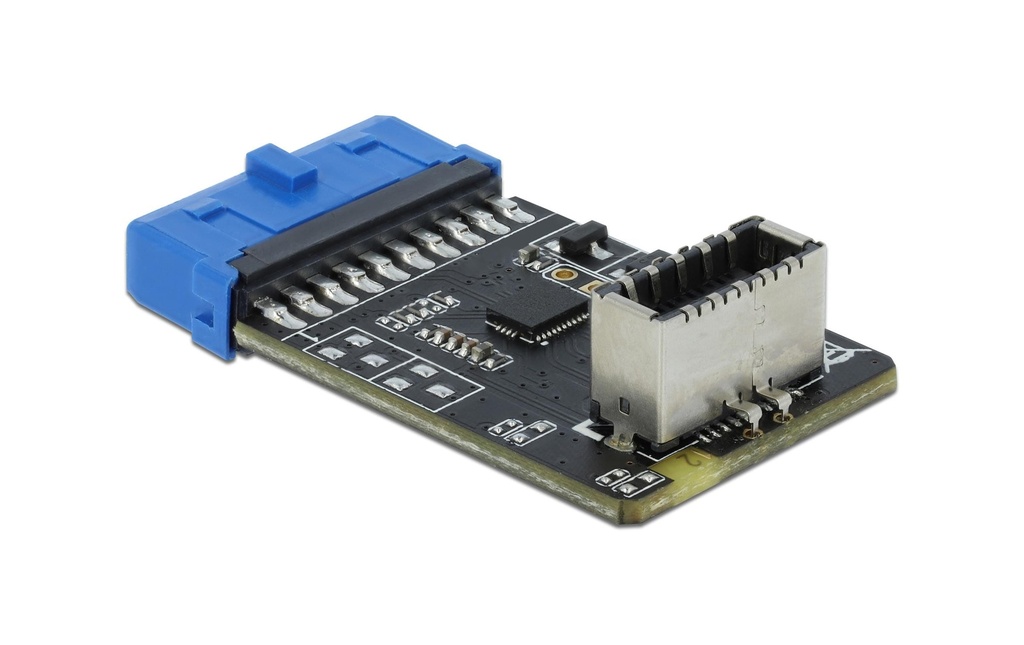Delock Adaptateur USB 3.1 Douille de poteau USB Pinheader - USB Key-A