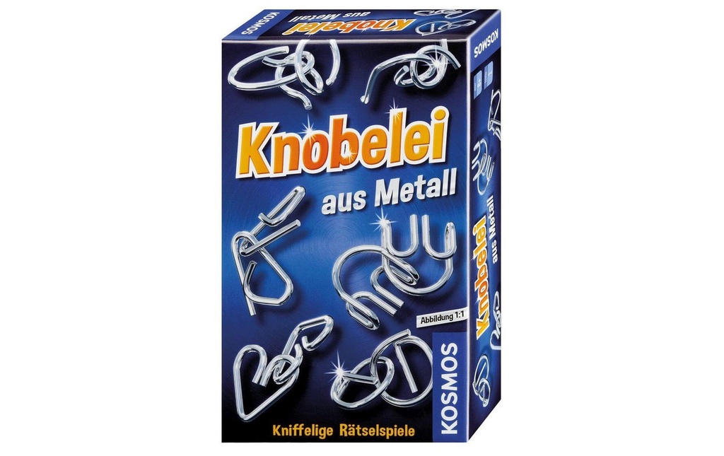 Kosmos Jeux de casse-tête Knobelei aus Metall