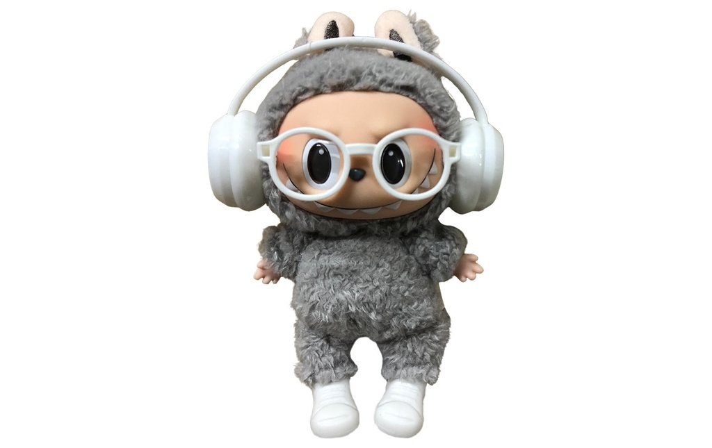 Nize Vêtements pour poupées Set d'accessoires Nerdy, blanc