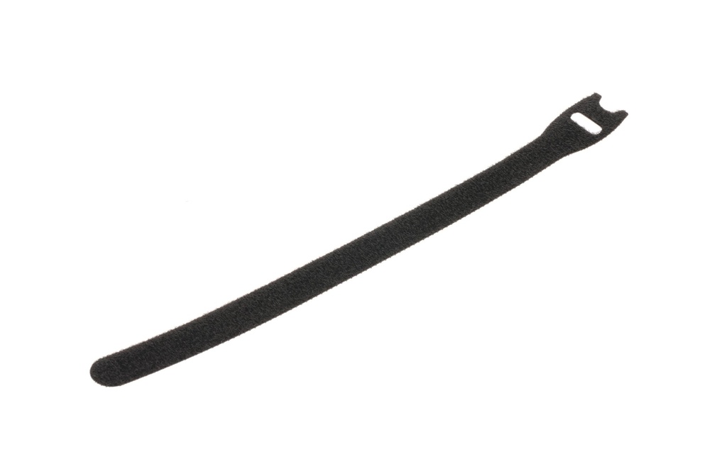 FASTECH Serre-câble auto-agrippant ETK-1-2 13 x 200 mm Noir, 10 pièces