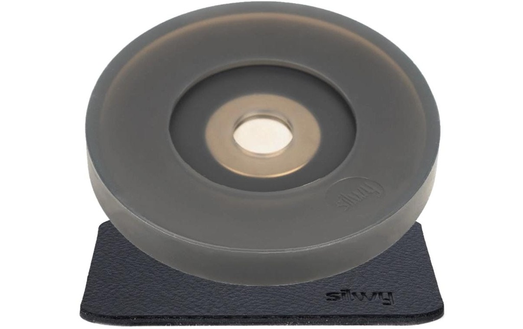 Silwy Préservatif magnétique pour verres à pied Noir