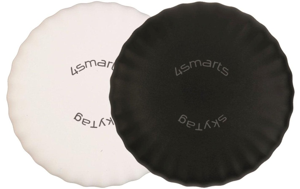 4smarts Localisateur de clé SkyTag Slim Set de 2 pièces noir, blanc