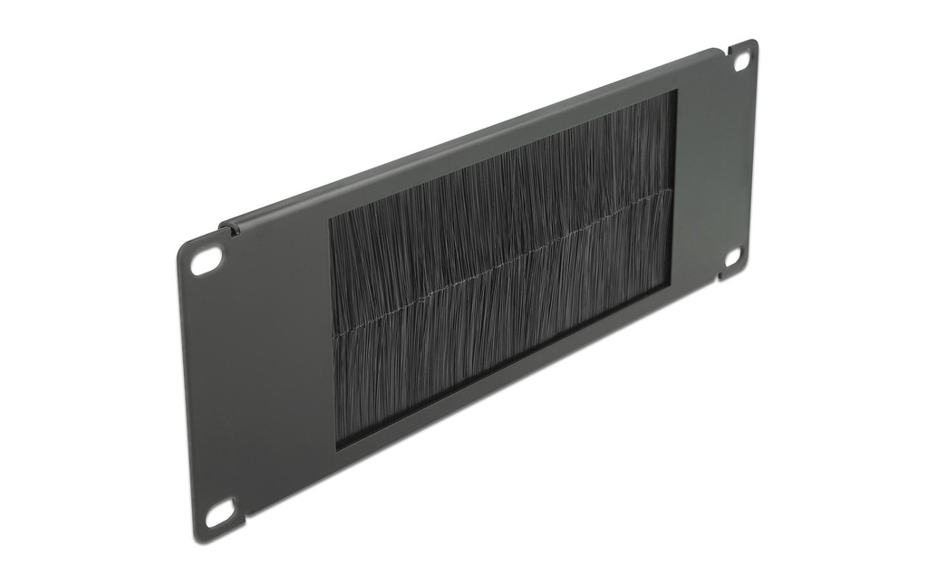 Delock Joint-brosse 2U , Noir