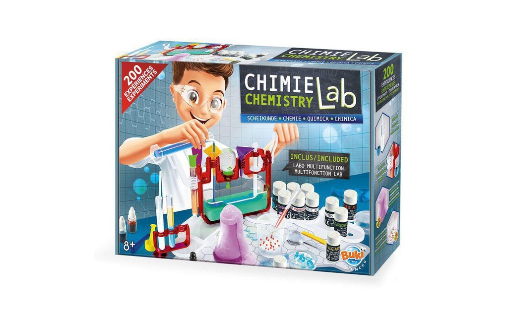 Buki Boîtes d’expérimentation Laboratoire de chimie