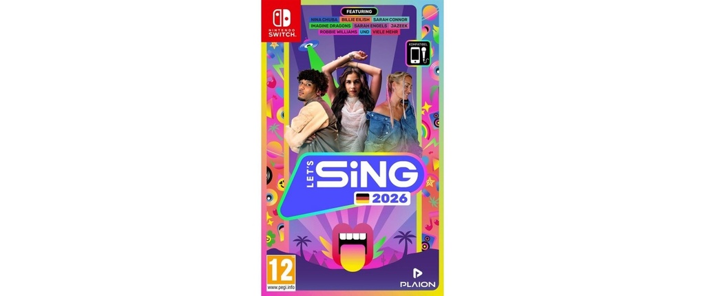 GAME Let's Sing 2026 pour Switch German Version