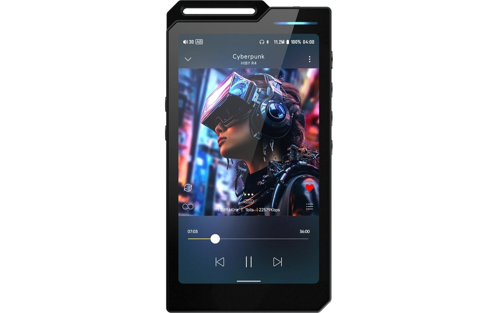 HiBy Lecteur haute résolution R4 Noir