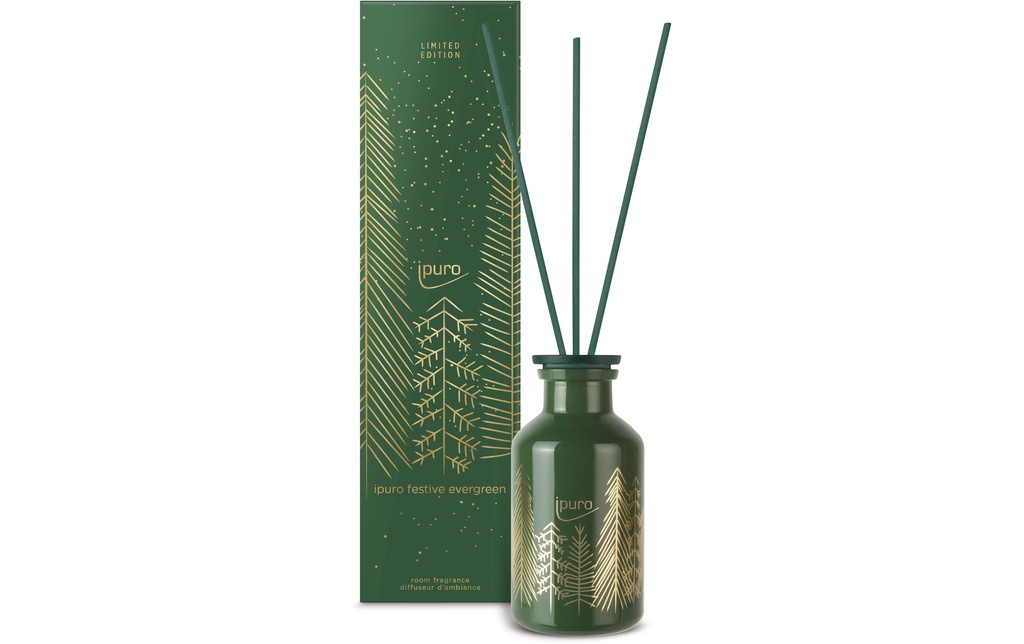 ipuro Bâtonnets parfumés festive evergreen 240 ml