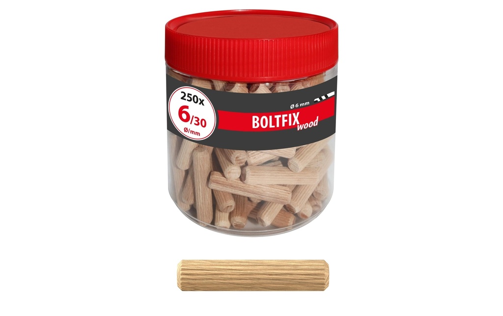 Tox-Dübel Chevilles Boltfix 6/30 mm, 250 Pièce/s