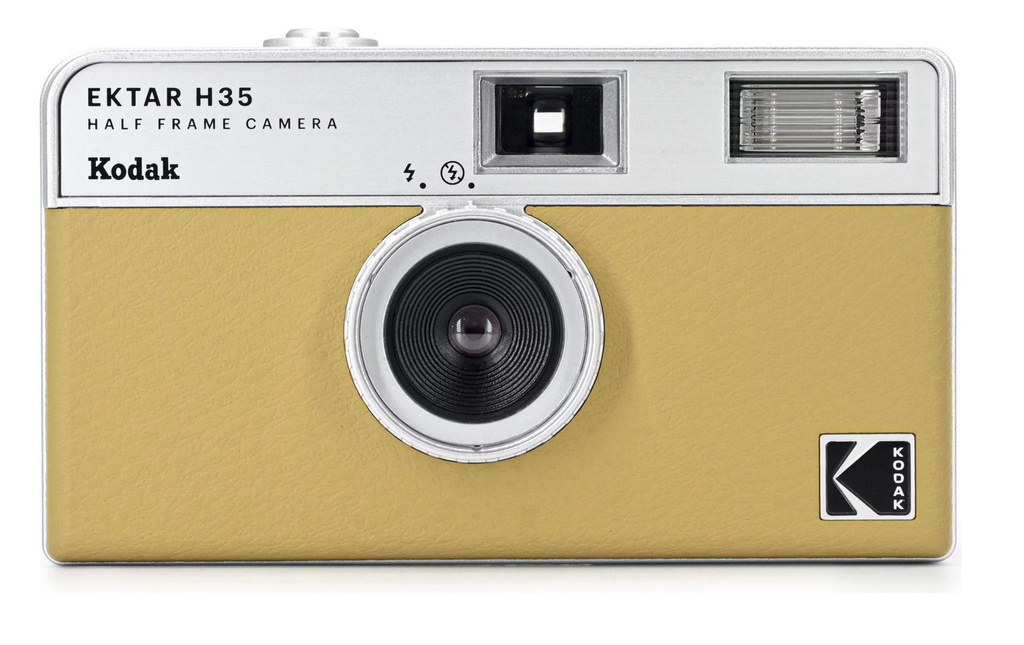 Kodak Caméra analogique Ektar H35 Marron sable